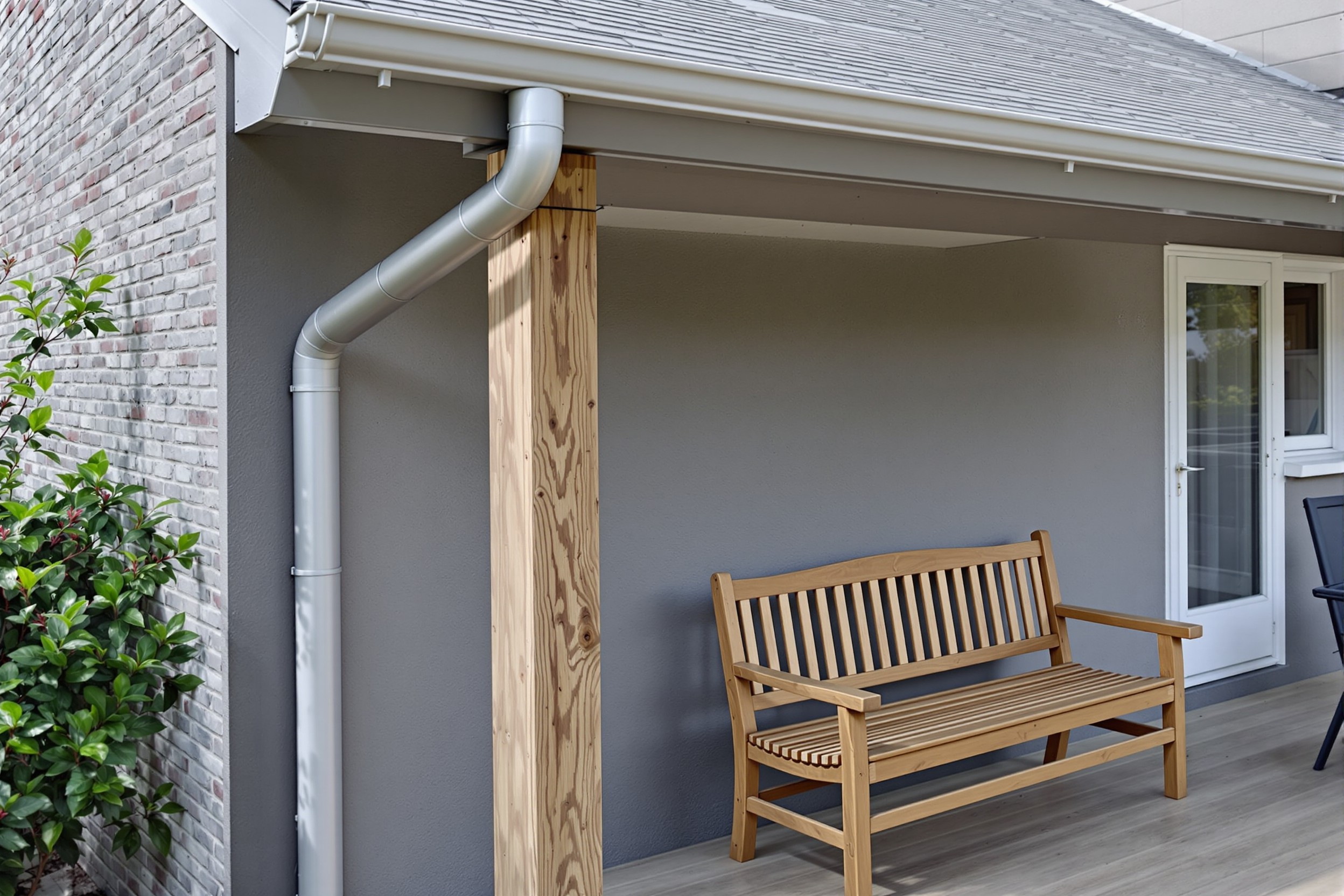Aluminum seamless rain gutter