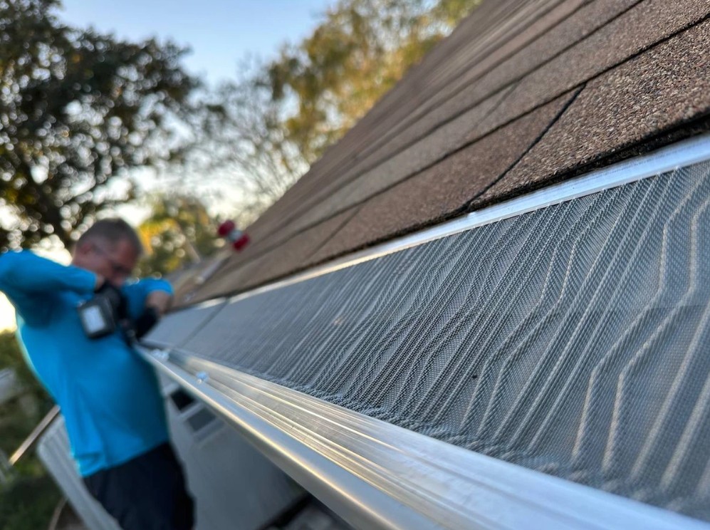 Gutter Guard Installation Process