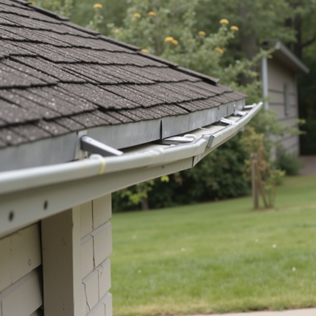 Gutters in disarray