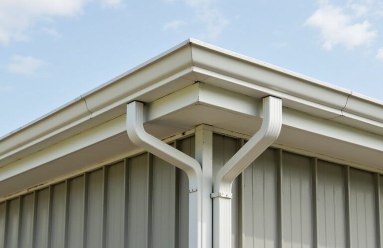 How to Install Gutters on a Metal Building?